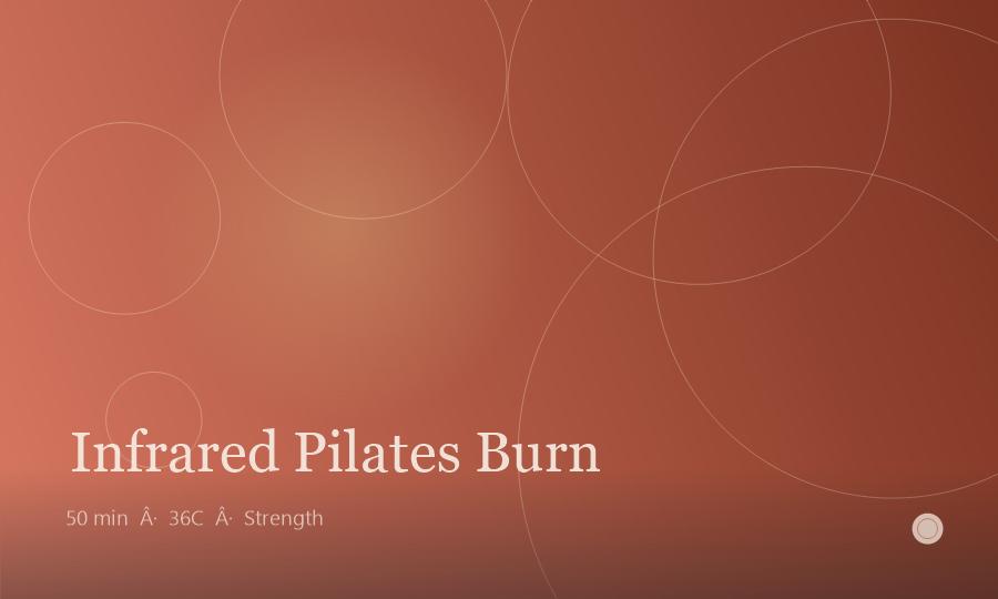 Pilates burn session with mat and props